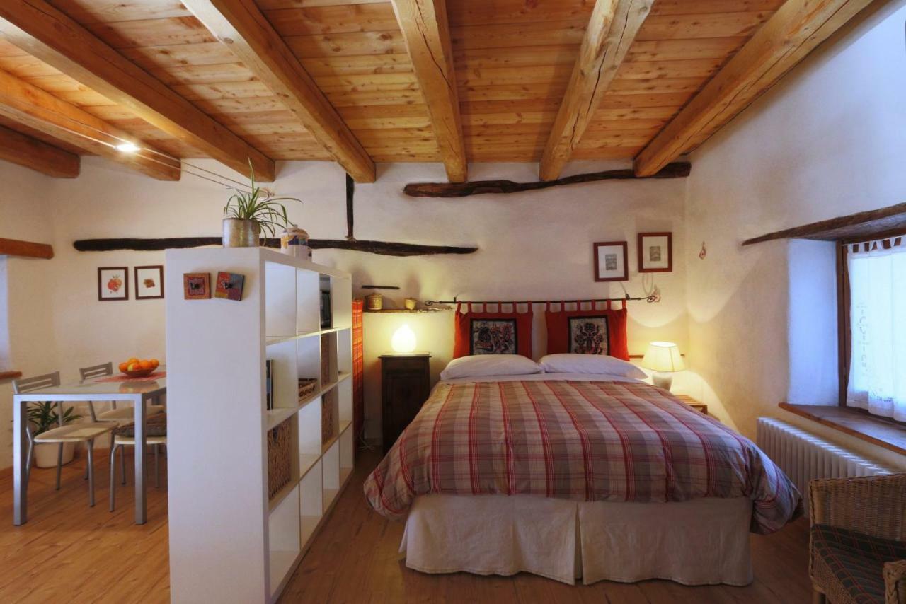 Monolocale Gemma Locanda Codirosso Stroppo Экстерьер фото